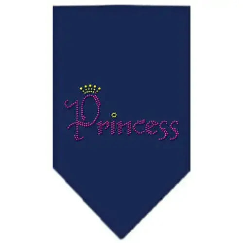 Princess-Rhinestone-Bandana-Navy-Blue-Large-GreatEagleInc-319120173