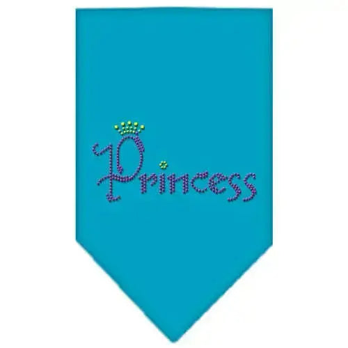 Princess-Rhinestone-Bandana-Turquoise-Small-GreatEagleInc-319119188