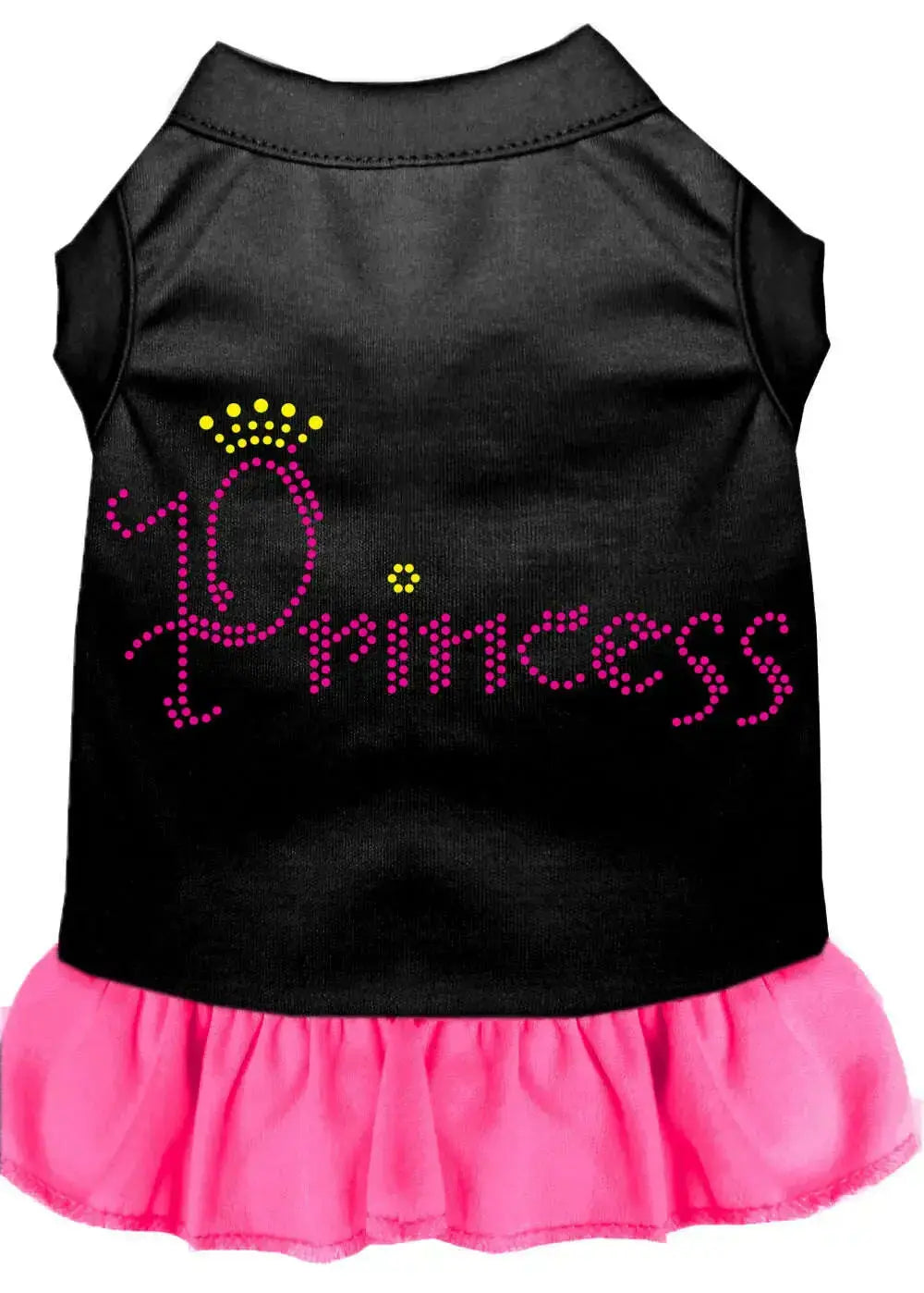 Princess-Rhinestone-Dress-Black-With-Bright-Pink-Xxxl-GreatEagleInc-333602488