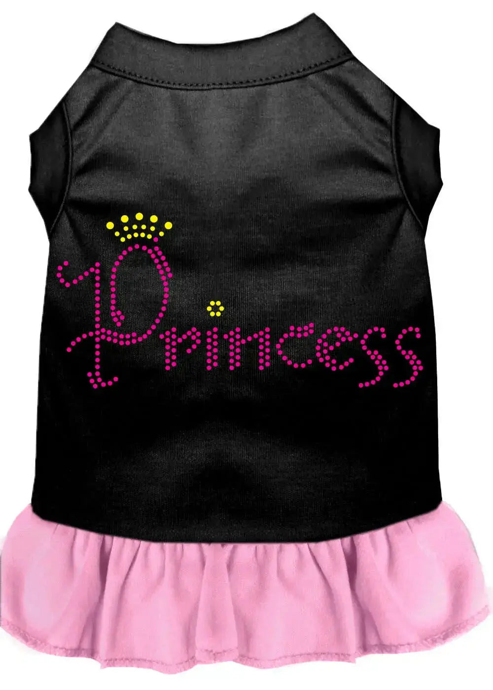 Princess-Rhinestone-Dress-Black-With-Light-Pink-Xl-GreatEagleInc-333610036