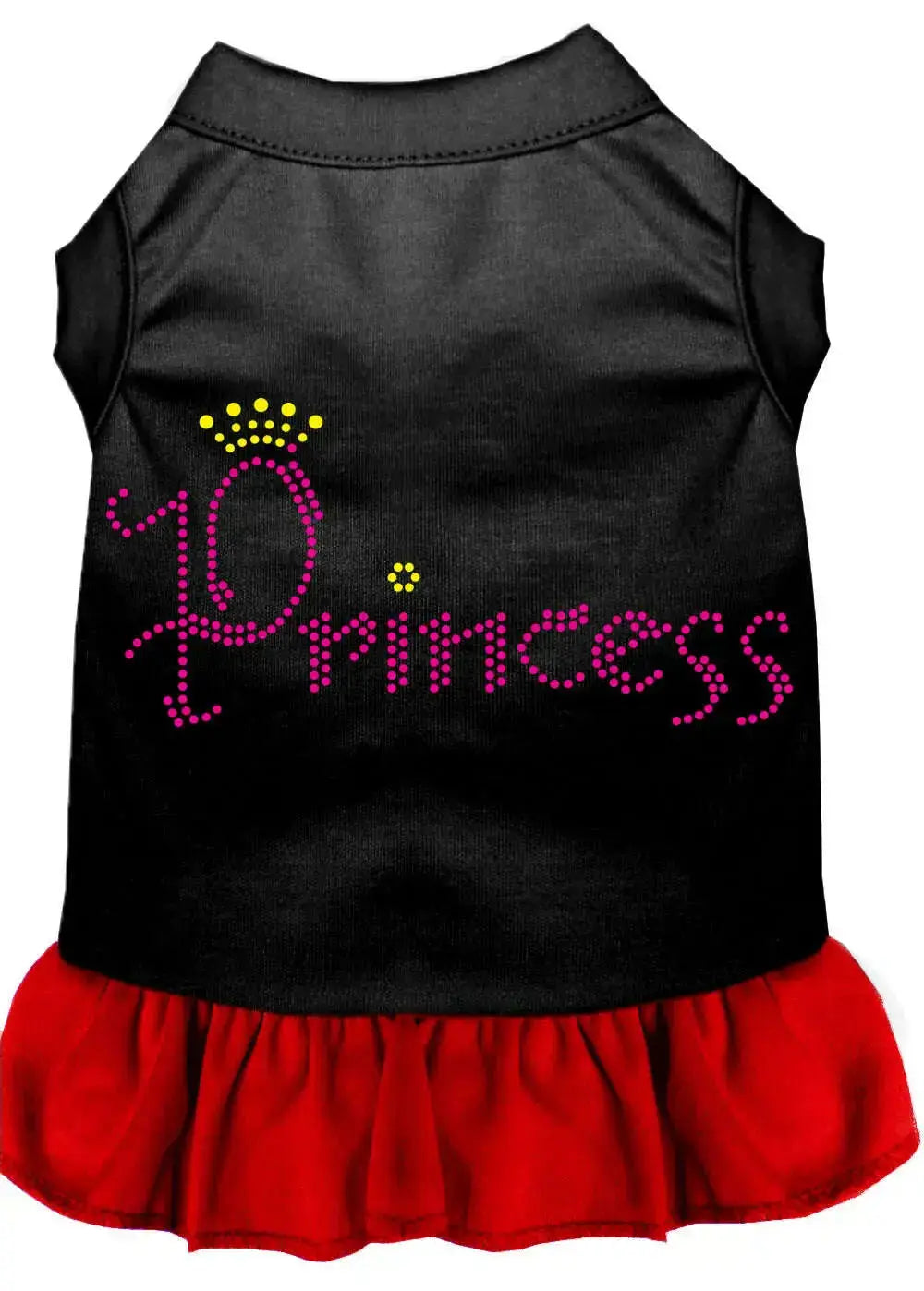 Princess-Rhinestone-Dress-Black-With-Red-Sm-GreatEagleInc-333610579