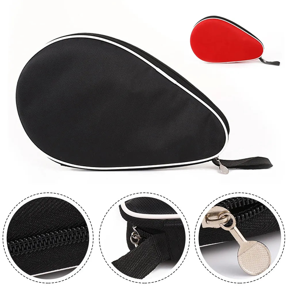 Professional Portable Table Tennis Rackets Bag Gourd Type Paddles Case Dustproof Storage Bag For Ping Pong Accessories