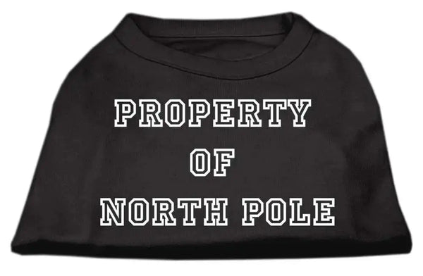 Property-Of-North-Pole-Screen-Print-Shirts-Black-L-GreatEagleInc-318886137