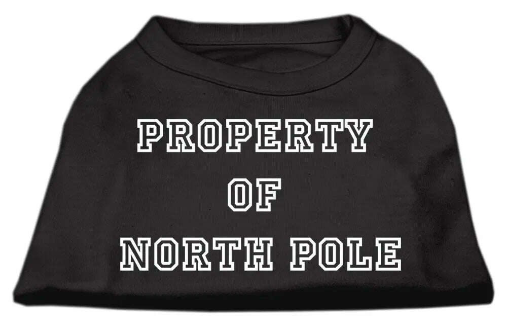 Property-Of-North-Pole-Screen-Print-Shirts-Black-L-GreatEagleInc-318886158