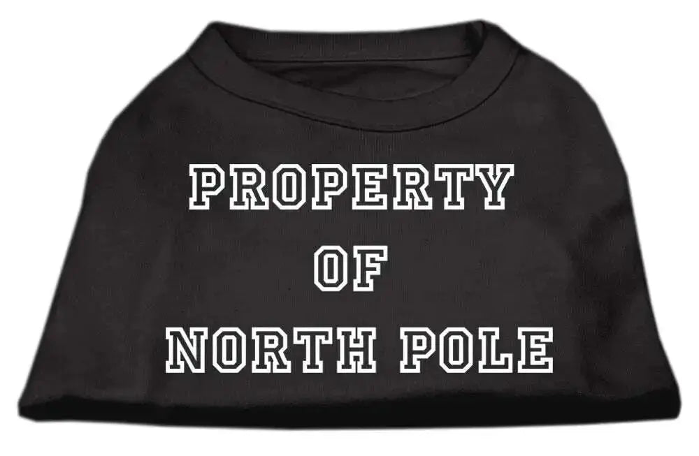 Property-Of-North-Pole-Screen-Print-Shirts-Black-Xs-GreatEagleInc-333666693