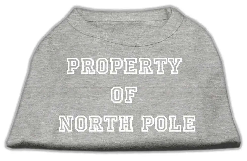 Property-Of-North-Pole-Screen-Print-Shirts-Grey-Xxxl-GreatEagleInc-318525732