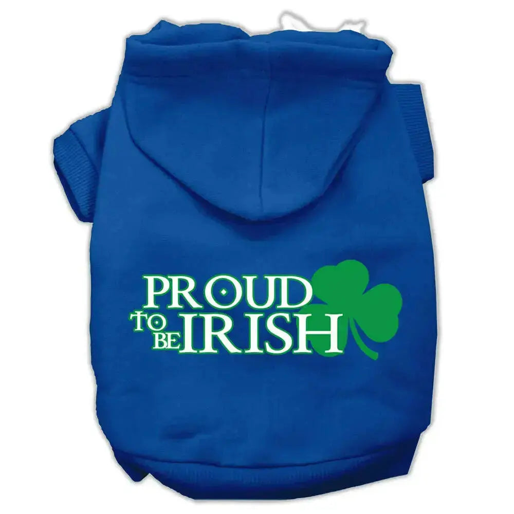 Proud-To-Be-Irish-Screen-Print-Pet-Hoodies-Blue-Size-Sm-GreatEagleInc-319776630