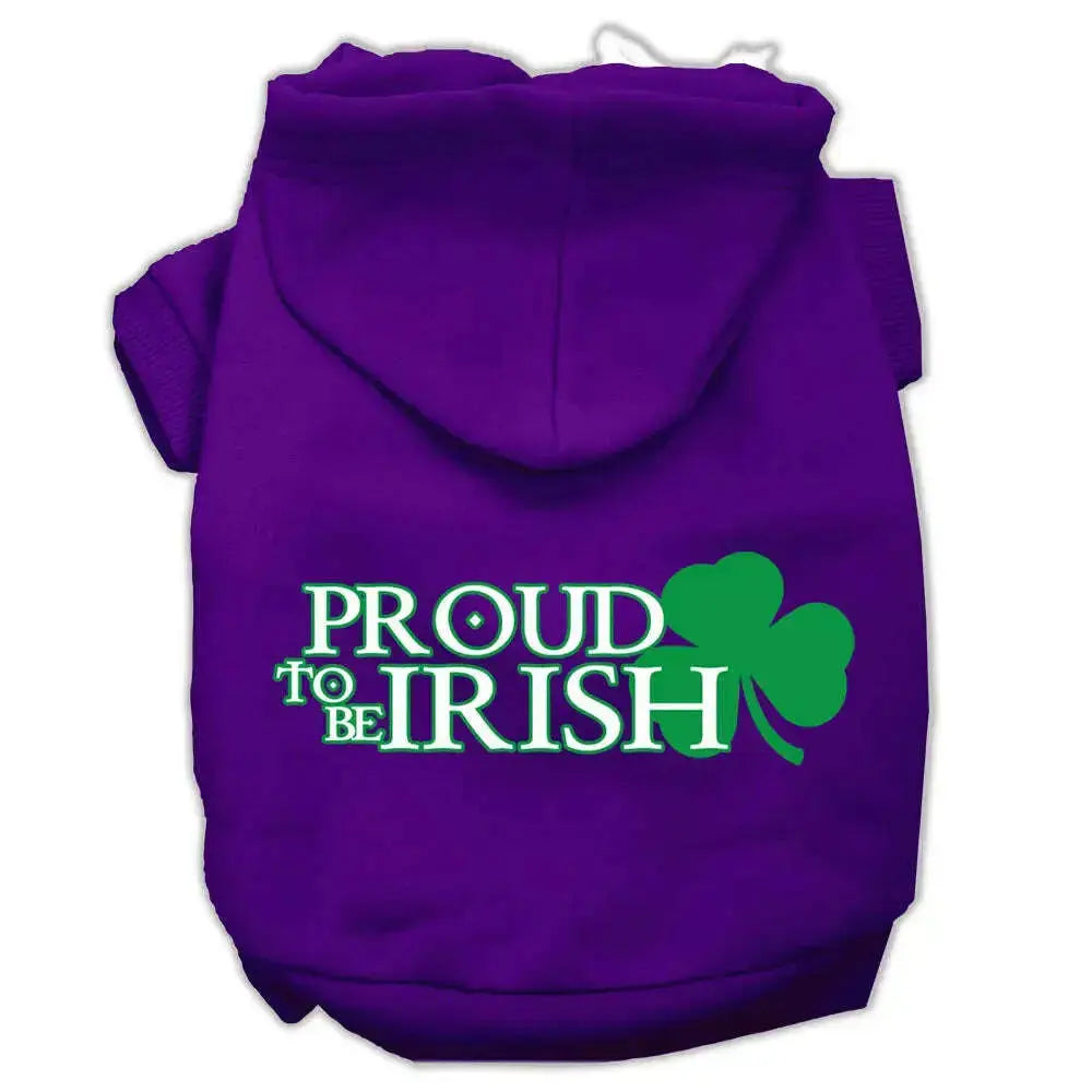 Proud-To-Be-Irish-Screen-Print-Pet-Hoodies-Purple-Size-Xl-GreatEagleInc-319775113