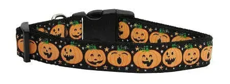 Pumpkins-Nylon-Ribbon-Dog-Collars-Large-GreatEagleInc-333776059