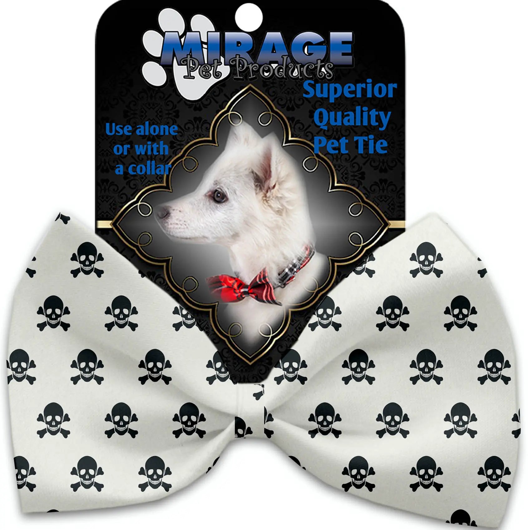 Pure Poison Pet Bow Tie Collar Accessory With Velcro Default Title