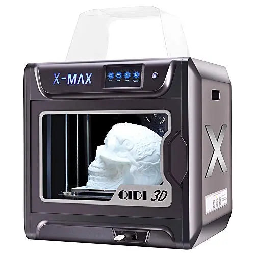 QIDI TECH Large Size Intelligent Industrial Grade 3D Printer New Model:X-max,5 Inch Touchscreen,WiFi Function,High Precision Printing with ABS,PLA,TPU,Flexible Filament,300x250x300mm