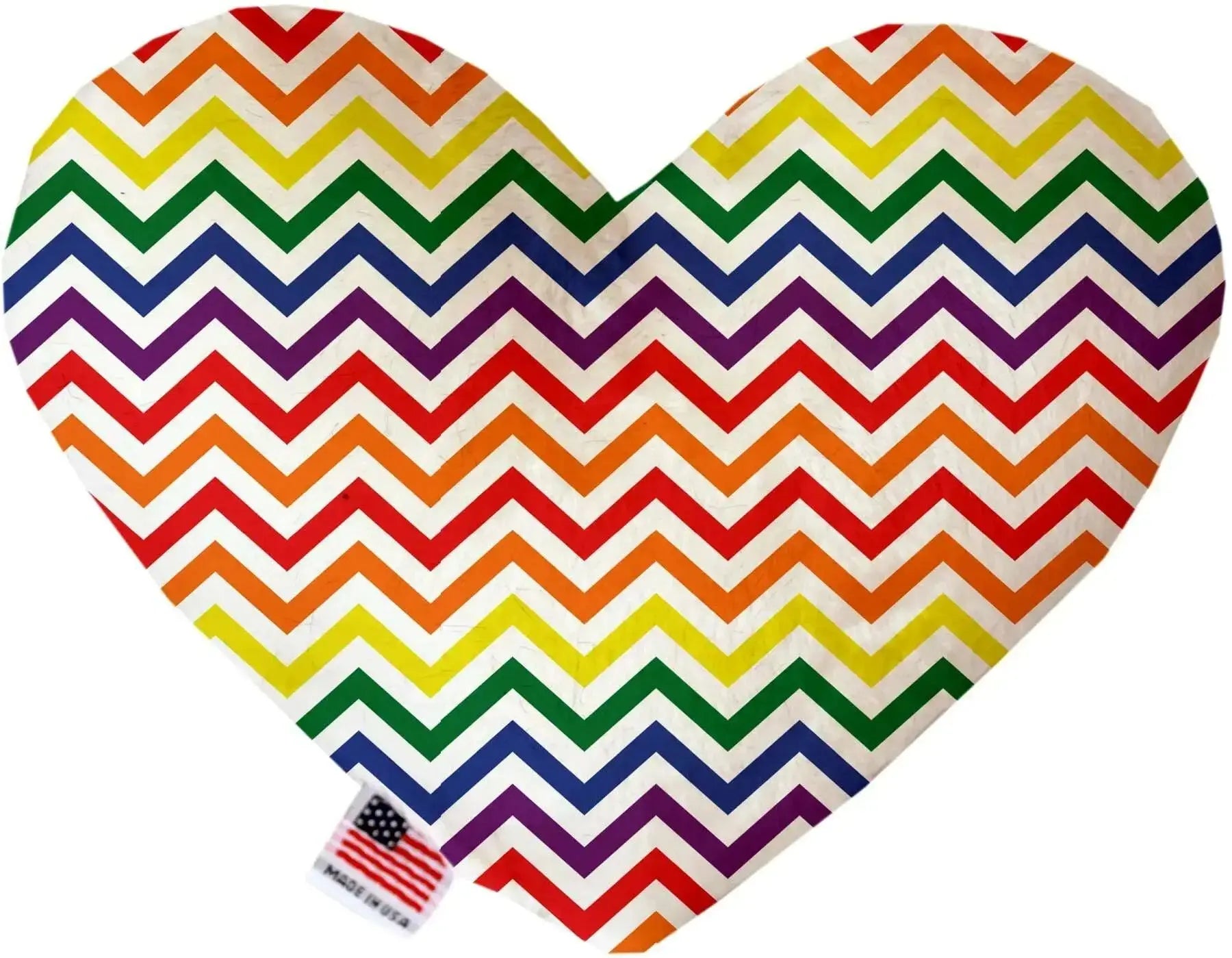 Rainbow-Chevron-6-Inch-Heart-Dog-Toy-GreatEagleInc-318886892