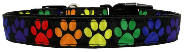 Rainbow-Paws-Nylon-Dog-Collar-Md-GreatEagleInc-334330780