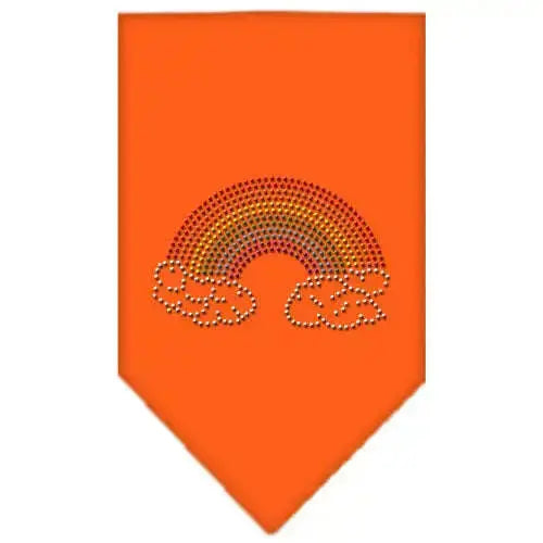 Rainbow-Rhinestone-Bandana-Orange-Large-GreatEagleInc-319118437