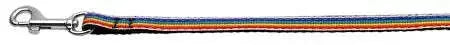Rainbow-Striped-Nylon-Collars-Rainbow-Stripes-3-8-Wide-4ft-Lsh-GreatEagleInc-318762757