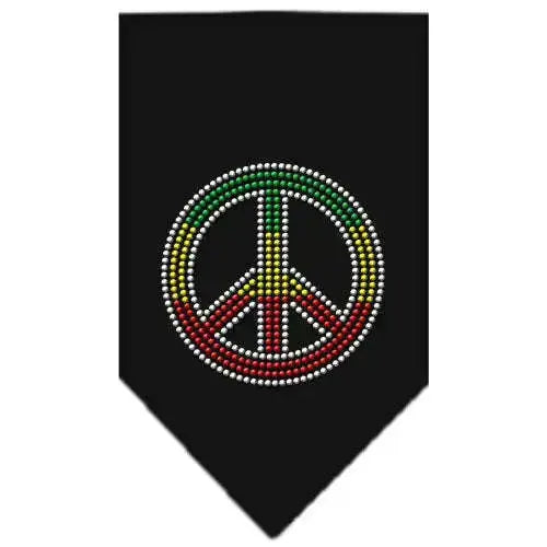 Rasta-Peace-Rhinestone-Bandana-Black-Large-GreatEagleInc-319114132
