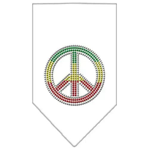 Rasta-Peace-Rhinestone-Bandana-White-Large-GreatEagleInc-319113123
