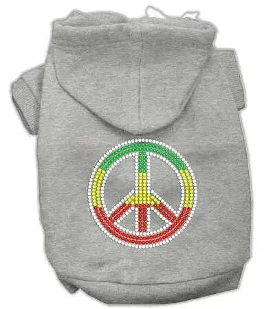Rasta-Peace-Sign-Hoodie-Grey-M-GreatEagleInc-333753036