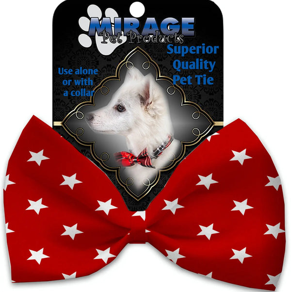 Red Stars Pet Bow Tie Default Title