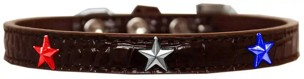 Red_-White-And-Blue-Star-Widget-Croc-Dog-Collar-Chocolate-Size-16-GreatEagleInc-318586065