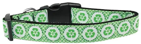 Reduce Paw Print Nylon Dog Collar Medium Narrow Default Title