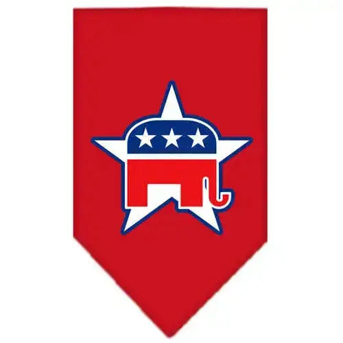 Republican-Screen-Print-Bandana-Red-Small-GreatEagleInc-318948327