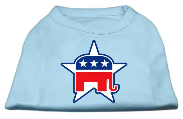 Republican-Screen-Print-Shirts-Baby-Blue-S-GreatEagleInc-318594847