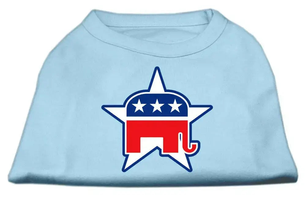 Republican-Screen-Print-Shirts-Baby-Blue-Xs-GreatEagleInc-319105673
