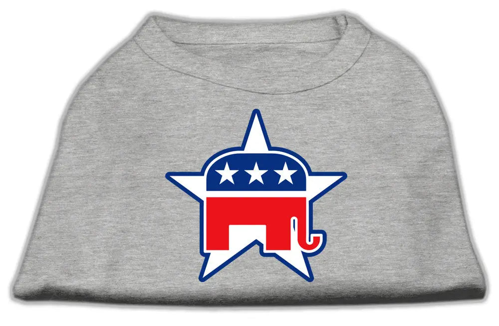 Republican Screen Print Shirts Grey S Default Title