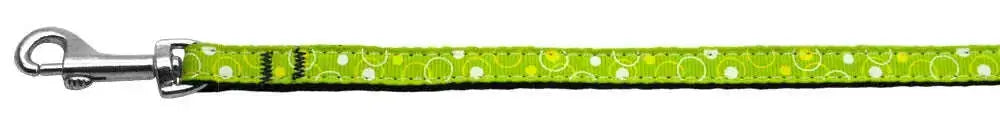 Retro-Nylon-Ribbon-Collar-Lime-Green-3-8-Wide-6ft-Lsh-GreatEagleInc-318779876