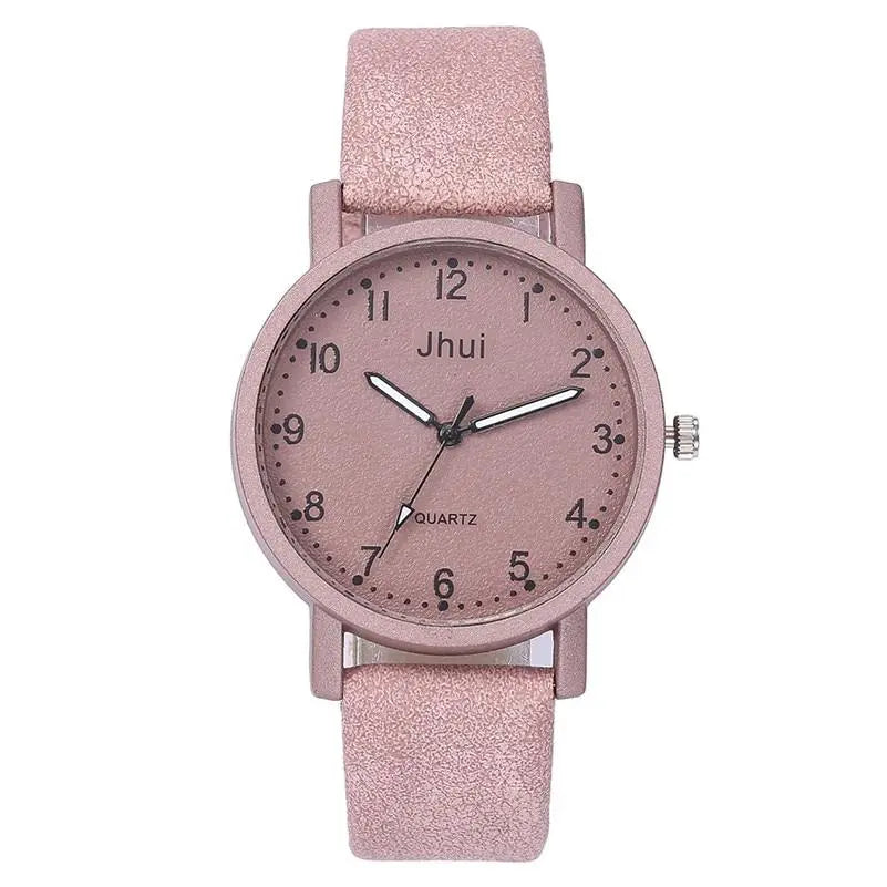 Retro Simple Women Watches Laides Casual Quartz Wrist Watch Multicolor Leather Band New Strap Watch Female Clock reloj mujer /C GreatEagleInc