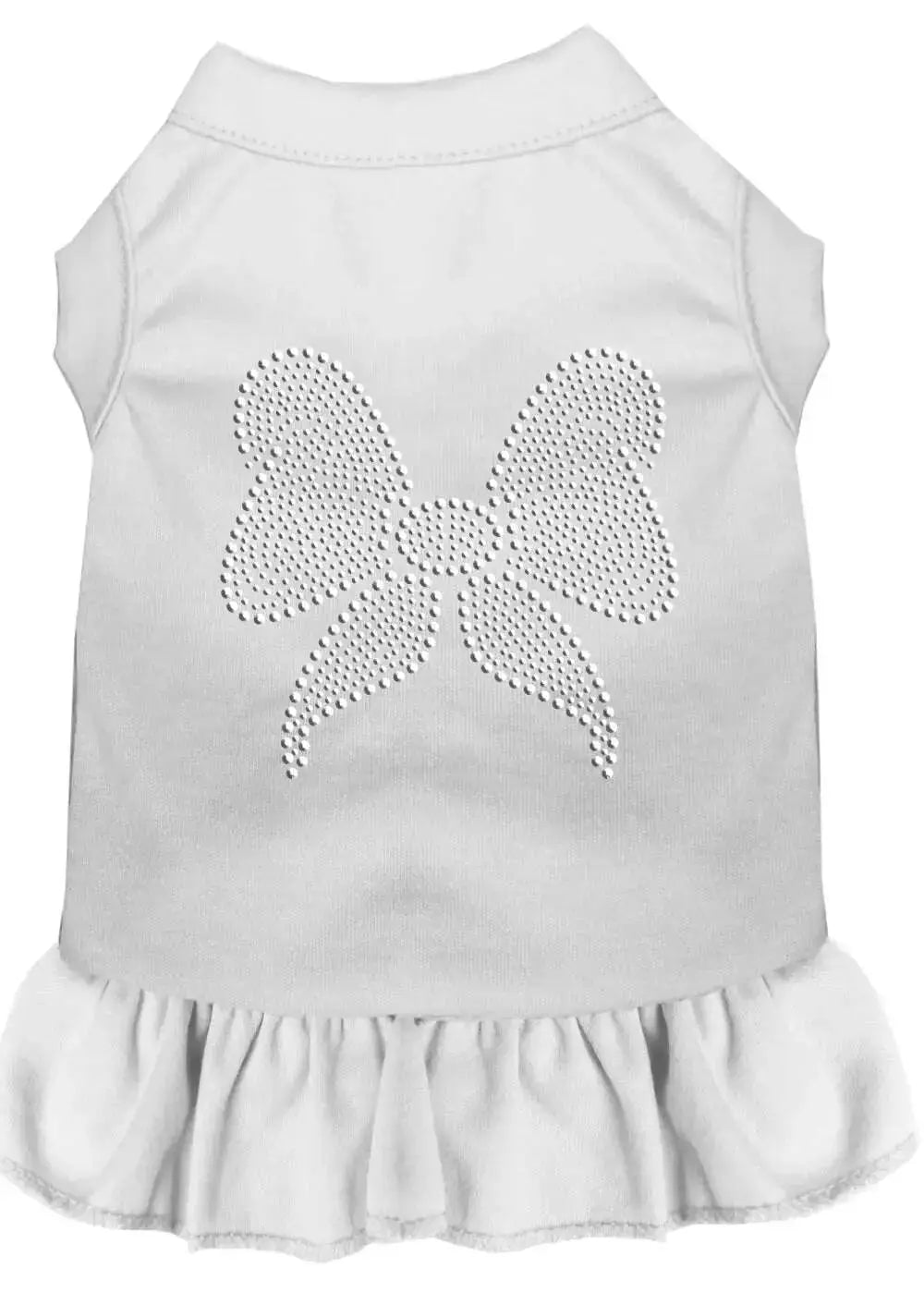 Rhinestone-Bow-Dress-White-Xxxl-GreatEagleInc-333597278