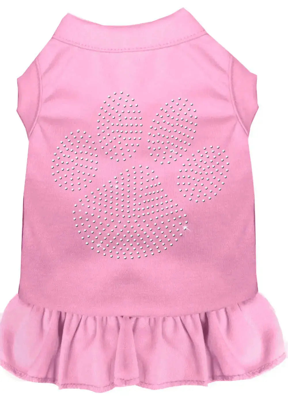Rhinestone-Clear-Paw-Dress-Light-Pink-Xl-GreatEagleInc-333671557