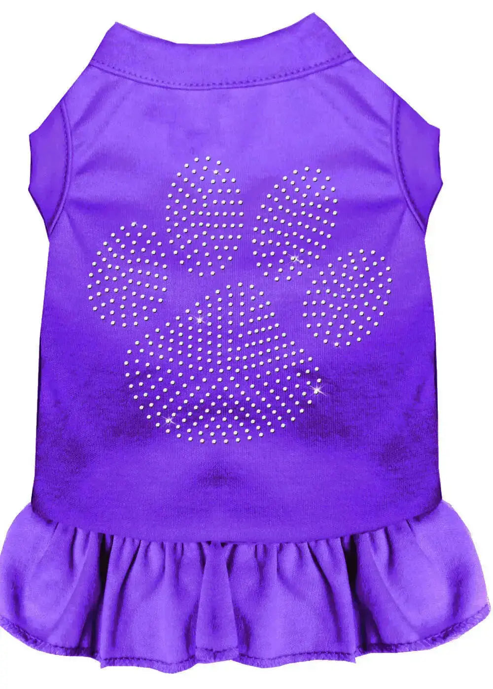 Rhinestone-Clear-Paw-Dress-Purple-Xxl-GreatEagleInc-333670742