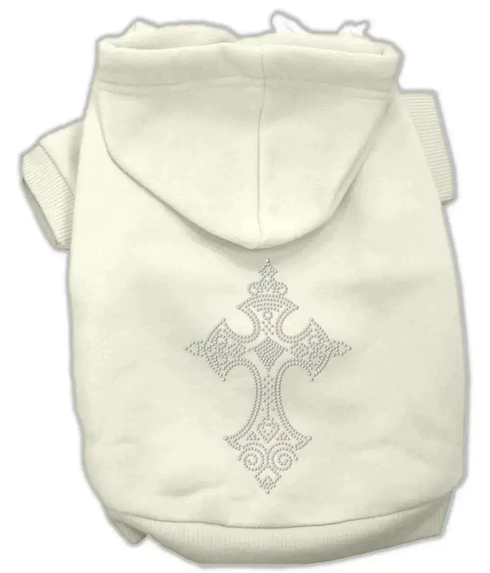 Rhinestone-Cross-Hoodies-Cream-L-GreatEagleInc-319509146