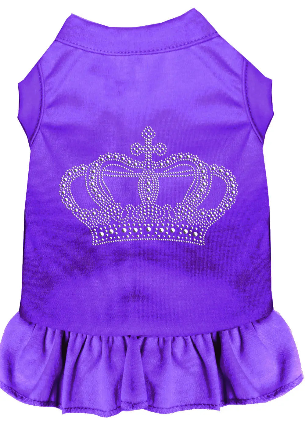 Rhinestone Crown Dress Purple Xxxl Default Title