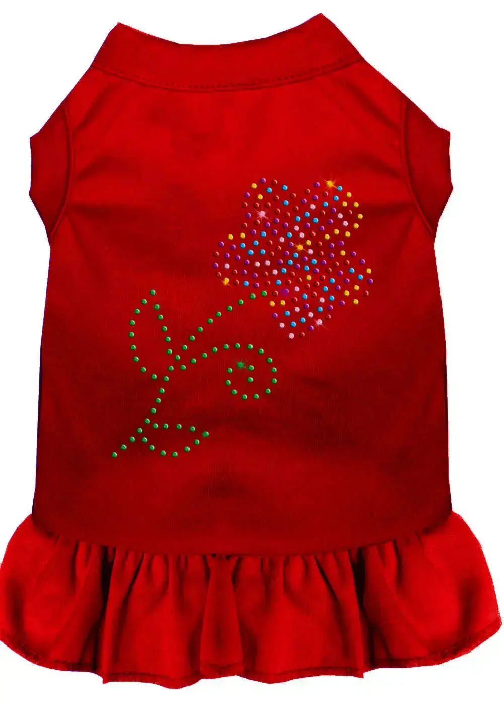 Rhinestone-Multi-Flower-Dress-Red-Xxl-GreatEagleInc-318612397