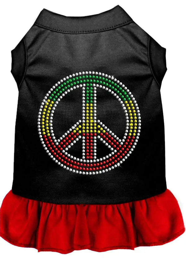 Rhinestone-Rasta-Peace-Dress-Black-With-Red-Sm-GreatEagleInc-320233346