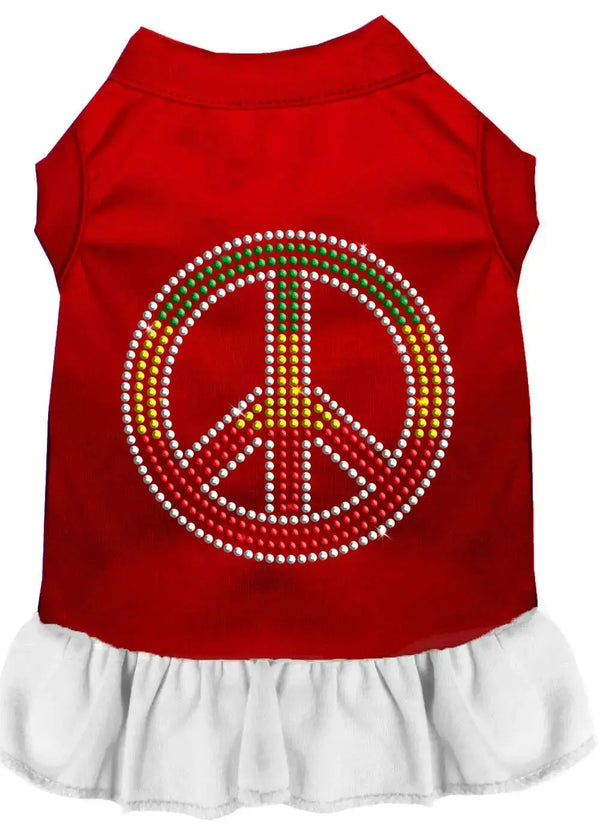 Rhinestone-Rasta-Peace-Dress-Red-With-White-Xxxl-GreatEagleInc-320229428