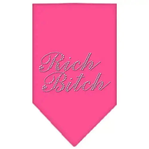 Rich-Bitch-Rhinestone-Bandana-Bright-Pink-Small-GreatEagleInc-333879356