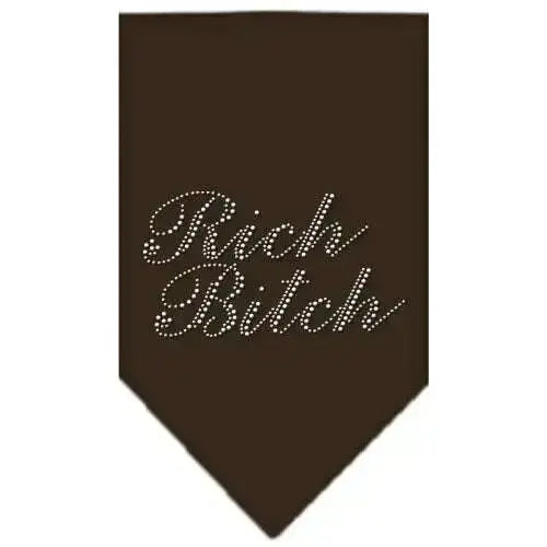 Rich-Bitch-Rhinestone-Bandana-Cocoa-Large-GreatEagleInc-319112561