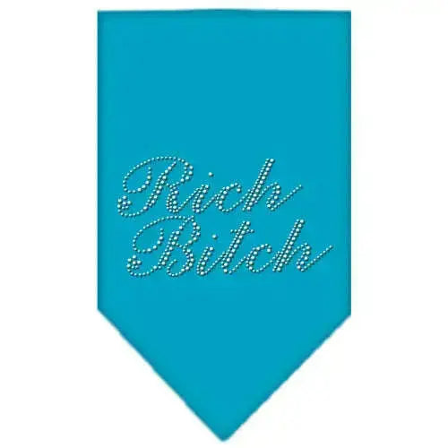Rich-Bitch-Rhinestone-Bandana-Turquoise-Large-GreatEagleInc-333940424