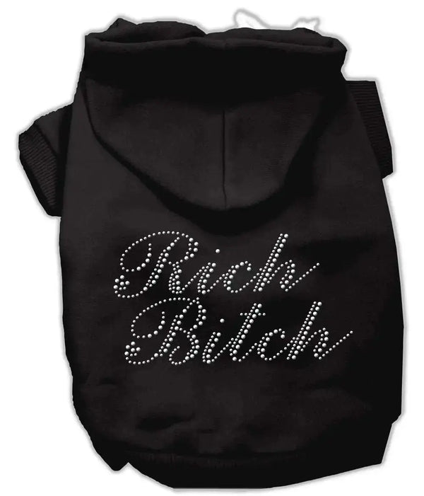 Rich-Bitch-Rhinestone-Hoodies-Black-S-GreatEagleInc-333634950