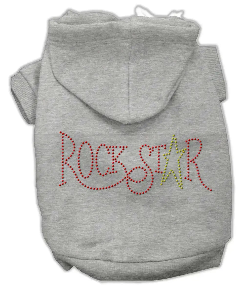 Rock-Star-Rhinestone-Hoodies-Grey-M-GreatEagleInc-333632878