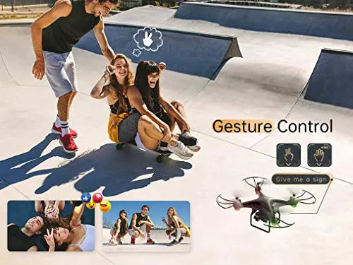 SNAPTAIN SP600N GPS Drones with Camera for Adults w/2-Axis Gimbal and 2K HD Camera, Drone for Beginners with Smart Return to Home, 5G WiFi FPV, Follow Me, Circle Fly, Tap Fly, and Gesture Mode