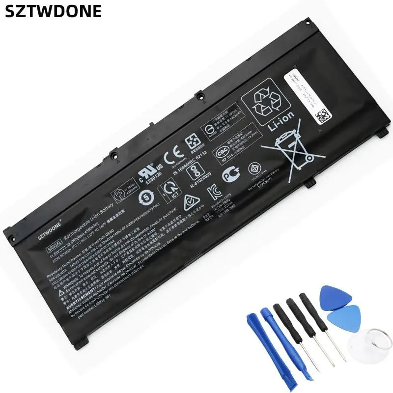SZTWDone SR03XL Laptop battery for HP OMEN 15-CX 15-DC TPN-Q211 TPN-Q194 Q193 TPN-C133 TPN-C134 HSTNN-DB8Q L08934-2B1 L08855-855 - GreatEagleInc