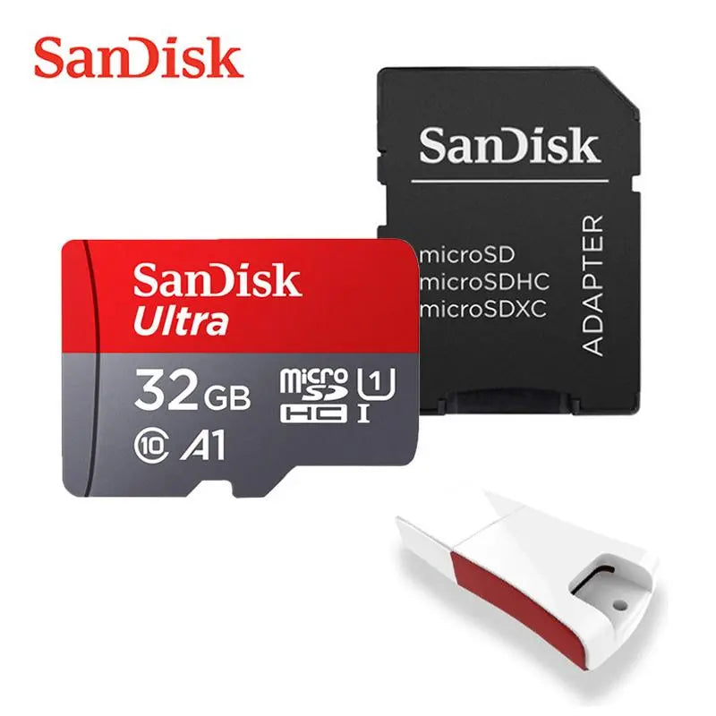 SanDisk Ultra Memory Card 400GB 256GB 200GB 128GB 64GB 98MB/S 32GB 16 GB Micro sd card Class10 UHS-3 A1 flash card SD/TF Microsd GreatEagleInc