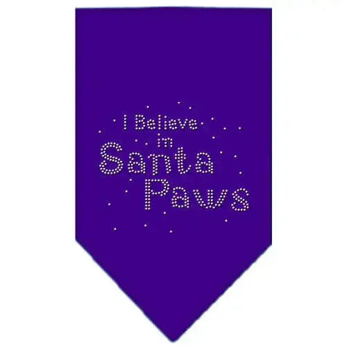 Santa-Paws-Rhinestone-Bandana-Purple-Large-GreatEagleInc-319001576