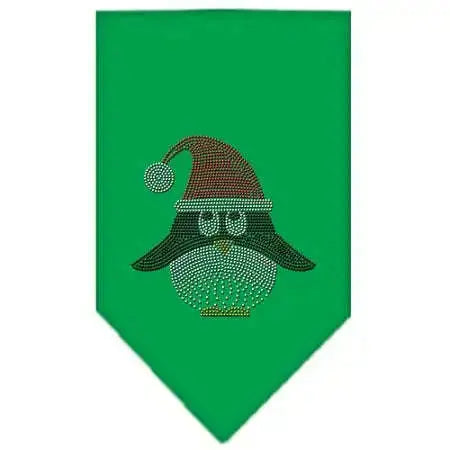 Santa-Penguin-Rhinestone-Bandana-Emerald-Green-Small-GreatEagleInc-333682764