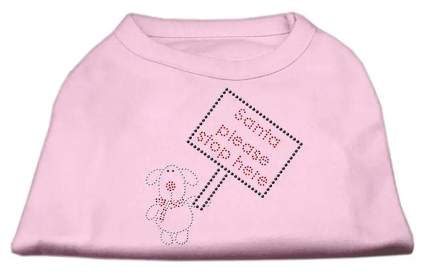 Santa-Stop-Here-Shirts-Light-Pink-Md-GreatEagleInc-319936111